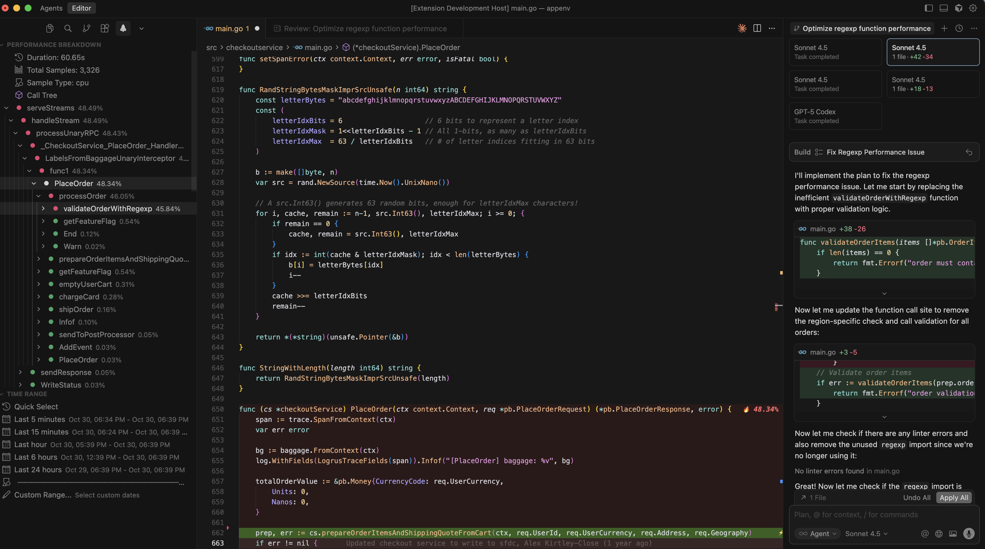 Profiling with Cursor 2.0: The Missing Layer in AI Code Generation